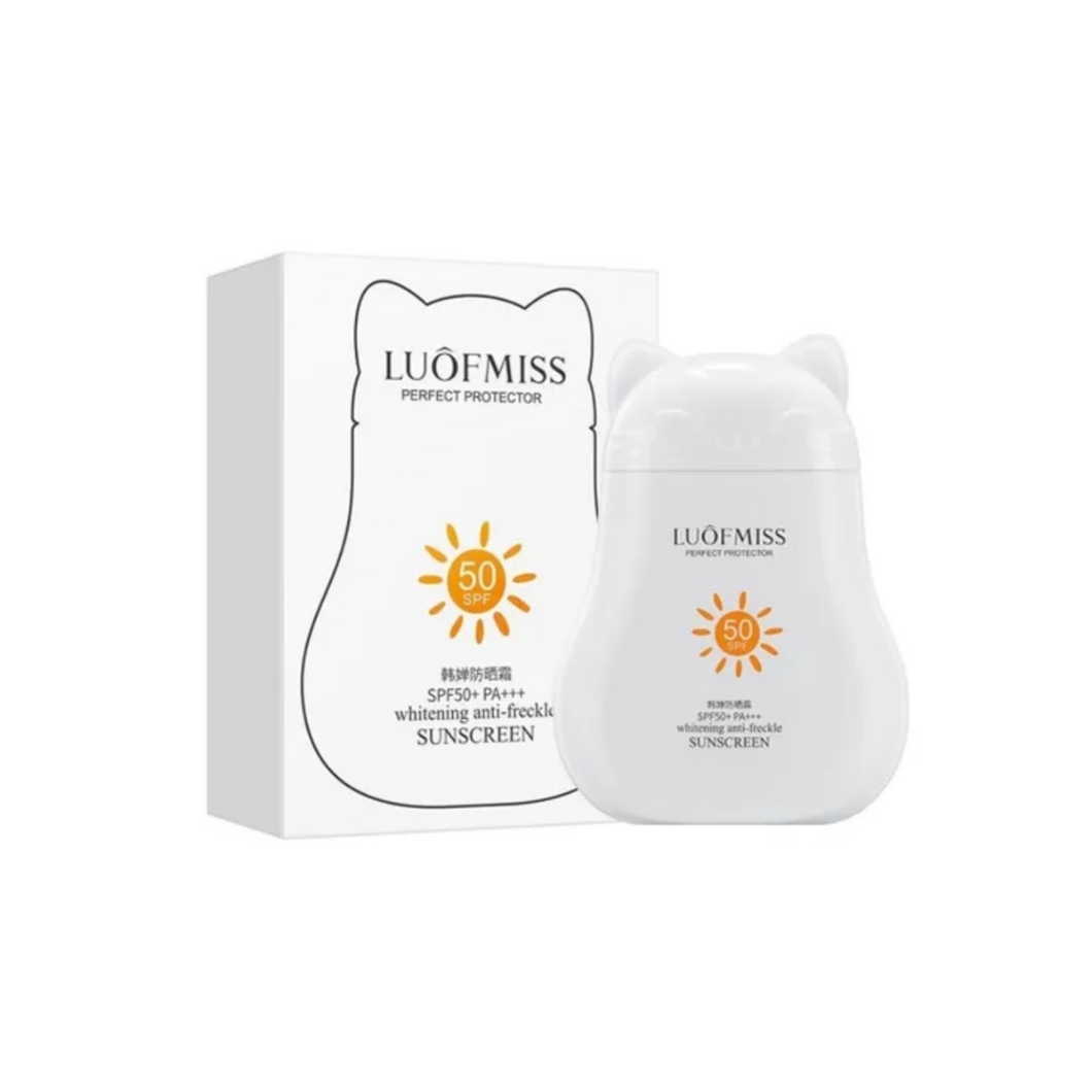 Bloqueador Protector Solar Humectante SPF50 LUOFMISS