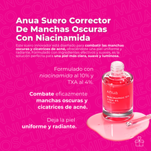 Cargar imagen en el visor de la galería, Anua Suero Corrector De Manchas Oscuras Con Niacinamida OnlyShop Mexico
