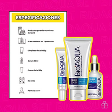 Cargar imagen en el visor de la galería, Set De 3 Pure Skin Bioaqua Retira Acne Espinillas Grasa OnlyShop Mexico
