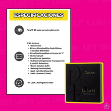 Cargar imagen en el visor de la galería, Kit Gollee Profesional Lash Lifting Para Pestañas
