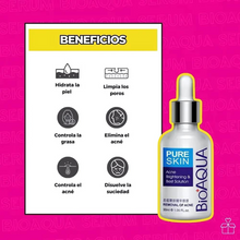 Cargar imagen en el visor de la galería, Serum Removedor De Acné Bioaqua Original Pure Skin OnlyShop Mexico
