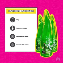 Cargar imagen en el visor de la galería, Gel Aloe Vera Anti-manchas Anti-acne Vitamina E Hidrata OnlyShop Mexico
