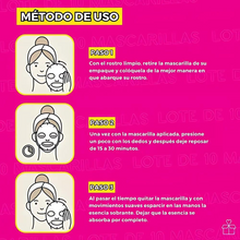 Cargar imagen en el visor de la galería, Lote 10 Mascarillas Faciales Coreanas Inicia Tu Negocio OnlyShop Mexico
