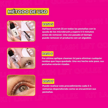 Cargar imagen en el visor de la galería, Kit Gollee Profesional Lash Lifting Para Pestañas
