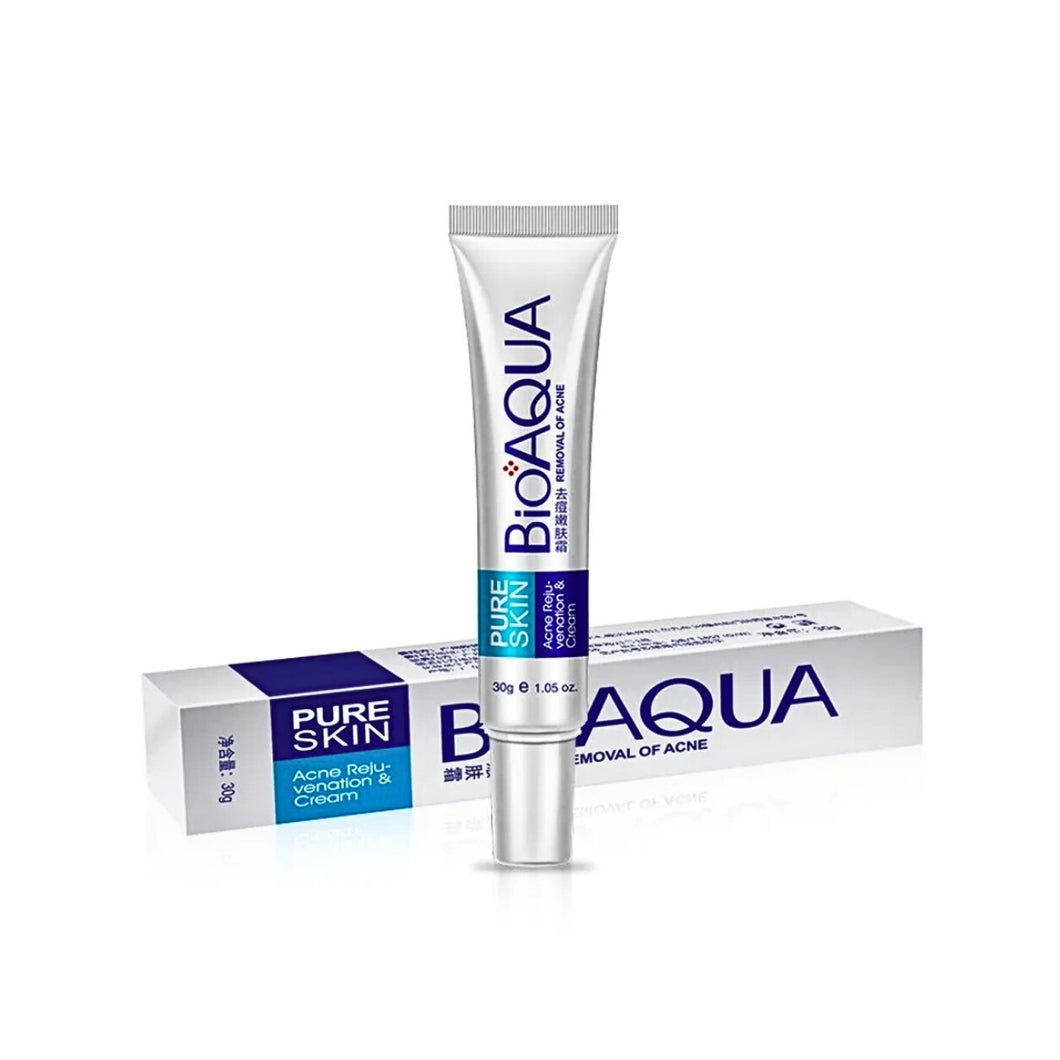 BIOAQUA Crema Anti Acne Pure Skin Cicatrices Control Grasa OnlyShop Mexico