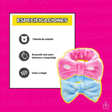 Cargar imagen en el visor de la galería, Banda Kawaii Sujetadora De Cabello Suave Ancha Rutina Skincare OnlyShop Mexico
