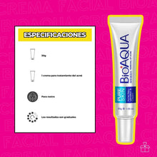 Cargar imagen en el visor de la galería, BIOAQUA Crema Anti Acne Pure Skin Cicatrices Control Grasa OnlyShop Mexico
