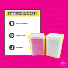 Cargar imagen en el visor de la galería, 200pzs De Toallas Para Limpiar Adhesivo Extensiones Pestañas OnlyShop Mexico
