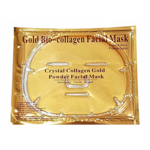 Cargar imagen en el visor de la galería, Mascarilla Facial Colageno Dorada Hidratante 24k Gold OnlyShop Mexico
